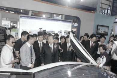 Yongyuan electric vehicle exhibition