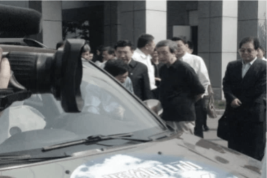 Yongyuan vehicle development visit