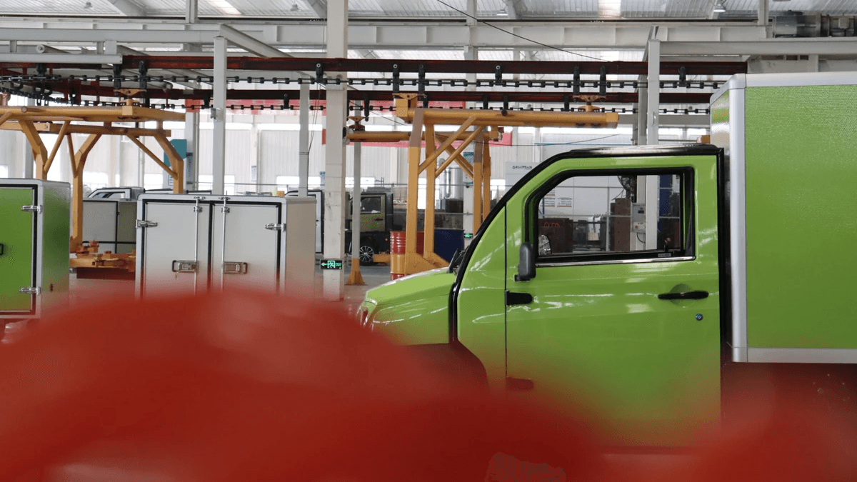 YongyuanET electric vehicle production